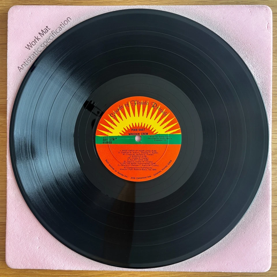 WRECKIN' CREW Pixie Dust US ORIG LP IN SHRINK MODERN SOUL FUNK BOOGIE 1983 - Image 4 of 4