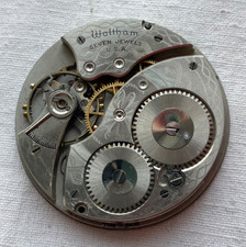 Waltham Pocket Watch Movement 12s grade 210 FOR PARTS