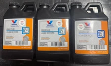 Valvoline DOT 4 Brake Fluid Pack of 3 1.5QT Each DOT4 DOT3 Compatible