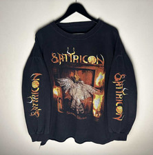 Satyricon Band Nemesis Divina Sweatshirt Black Full Size DI1166