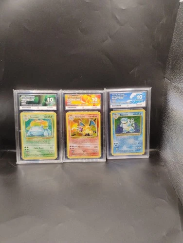 Charizard Blastoise Venusaur 003/034 Classic Collection Ace Graded 10 Gem Mint