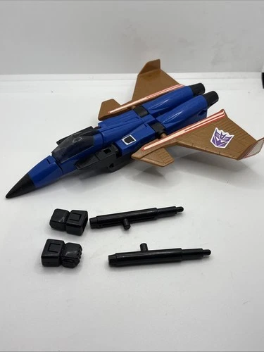 Dirge 100% Complete Vintage 1985 G1 Transformers Hasbro Action Figure Jet