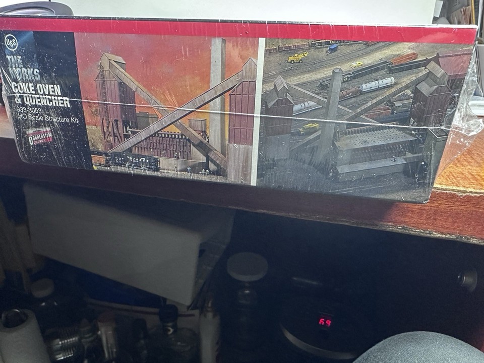 HO Scale 933 3053 Walthers Cornerstone Coke Ovens Quencher SEALED KIT ho-scale-933-3053-walthers-cornerstone-coke-ovens-quencher-sealed-kit