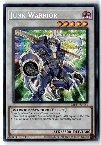 Junk Warrior MP24-EN131 YuGiOh 25th Anniversary Tin: Dueling Mirrors card