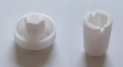 RG28 Ersatzteile Motor- oder Pürierstab-Flansch für DDR-Mixer