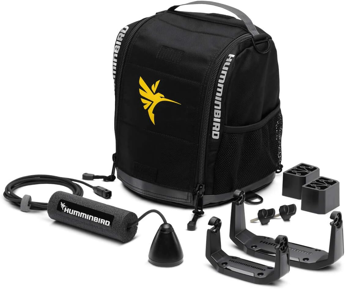 Portable Ice Fishing Kit with Dual Beam Sonar Transducer - ICE PTC XI 9 20 H57-image