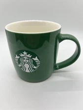 Starbucks 2021 Siren Logo 11 oz Ceramic Coffee Green Mug