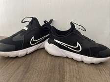Unisex Toddler Nike Black White Flex Runner 2 Sneaker Tennis Shoes - Size 8C
