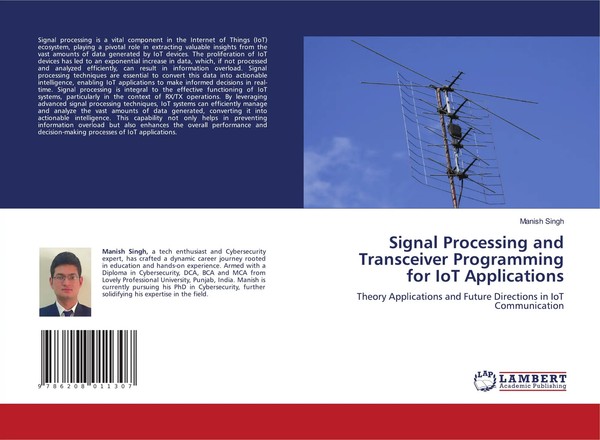Signal Processing And Transceiver Programming For Iot Applications Manish Singh-image