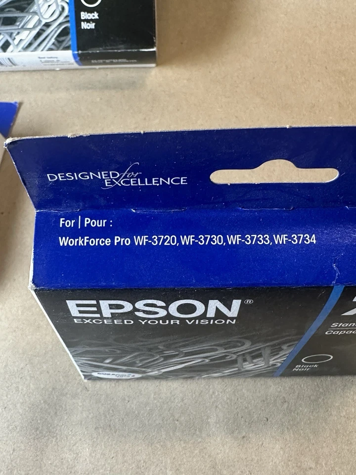 Lote de 5 Tintas Epson 702 y 702XL Negras - Genuinas - 2 XL + 3 Estándar Foto 2 de 3