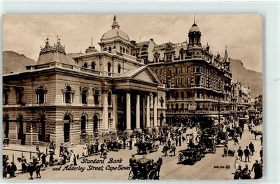 51633556 - Kapstadt Standard Bank and Adderley Street Kapstadt / Cape Town 1914