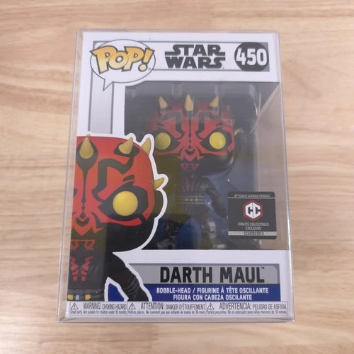 Funko Pop! Star Wars Darth Maul #450 Chalice Collectibles Exclusive w/ Protector