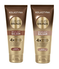 KOLASTYNA LUXURY BRONZE BRONZING BODY BALM LOTION FAIR OR DARK COMPLEXION 200ML