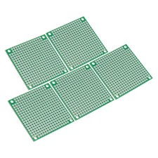 2" x 2" PCB Board Circuit 5 Pcs Single Sided Solder Boards Green