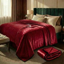 Waterproof Blanket   80"x90" Washable Sofa Throw for Couch, Bed or Car   Soft...