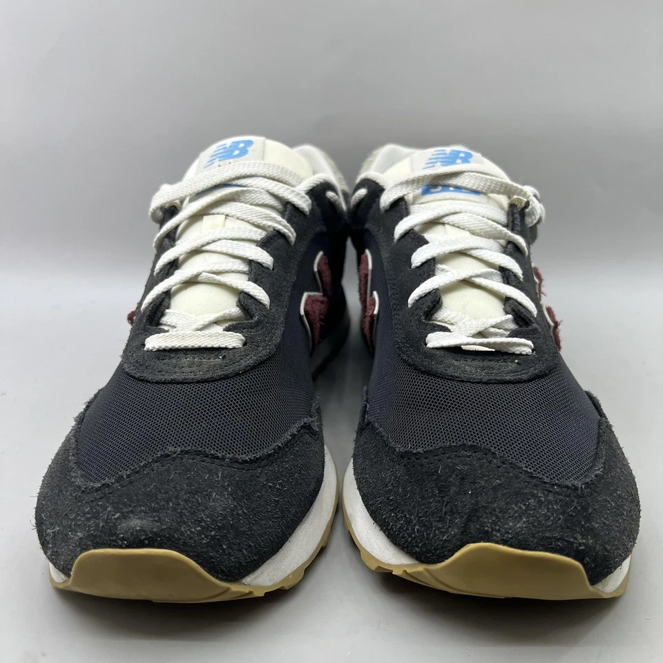 New Balance 515 v3 Running Shoes Men Size 11.5 Black Blue Suede Comfort Sneakers - Image 2 of 4