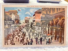 Early 1900's Billiard Post Card. Card Is In A Sleeve Then A Hard Plastic Case