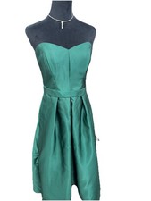 Alfred Sung Women Formal Gown Size 10 R Green Style D699S