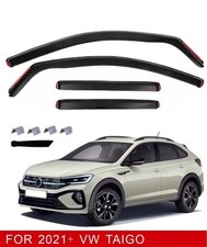 Windabweiser Set 4x für Auto Seitenscheiben Regen&Windschutz für VW Taigo 2021+
