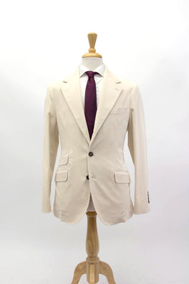 NWT $6950 Brunello Cucinelli Men's Cashmere Blend Corduroy 2-Piece Suit  A262
