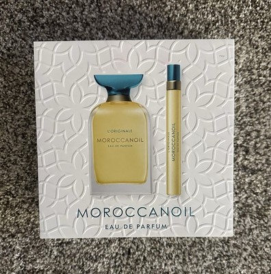 Moroccanoil L Originale Eau de Parfum 2 Piece Spray Set 2oz, New In Box