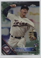 2016 Topps Chrome Green Refractor 28/99 Jose Berrios #99 Rookie RC 11ff
