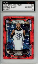 2023-24 PANINI PRIZM RED ICE #62 MARCUS SMART VGC GEM MINT 10 J83 IJ49