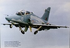BAe Systems Hawk Picture Aircraft Aviation Original Decor Vtg Display
