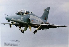 BAe Systems Hawk Plane Picture Aircraft Aviation Original Page Decor Display 