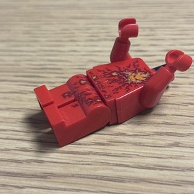 LEGO Ninjago Kai Minifigure NRG, Rise of the Snakes, Ninjago Torso Crack