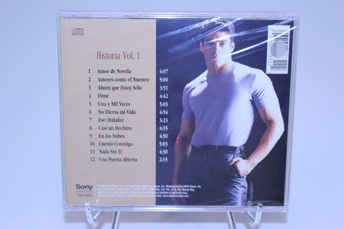 Jerry Rivera Historia Vol. 1 CD Salsa Latin Music Rare New Sealed 1st Press Y2K - Picture 6 of 11