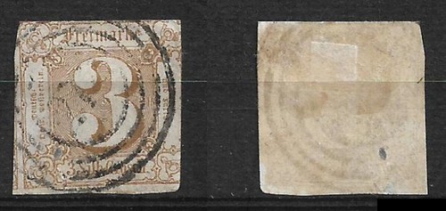 Germany thurn und taxis 1863 michel 31 used - 18/15