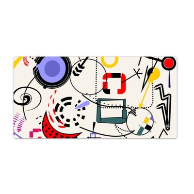 Decoration Mouse Pad Desk Mat for Home Office Surrealistic pattern 90x45