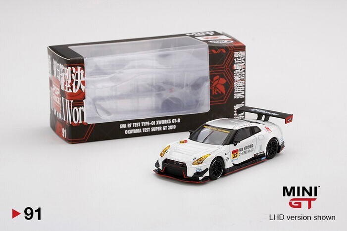 MINI GT x POPRACE 90 91 128 (set of 3) EVA RT Test Type-01 X