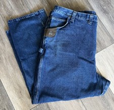 Wrangler Riggs 50 X 30 48 X 29 See Photos Workwear Denim Blue Jeans 3W001AI