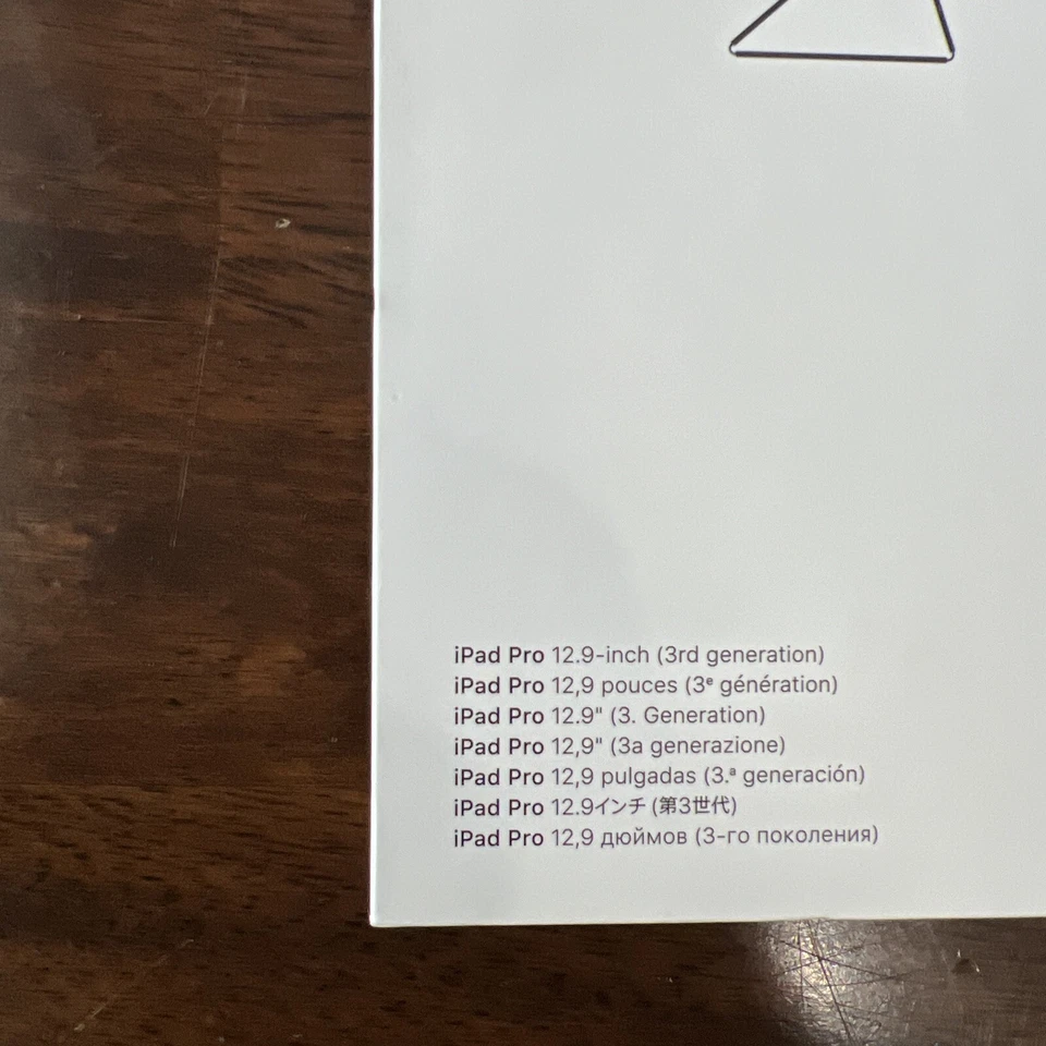 Apple ipad Case Smart Folio For Pro 12.9-inch 3rd Gen - White MRXE2ZM/A New - Image 3 of 4