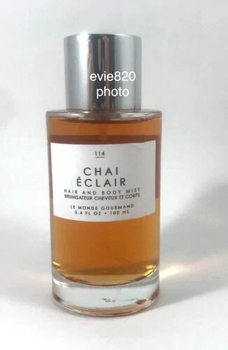 Le Monde Gourmand CHAI ECLAIR 114 спрей для волос и тела 3,4 жидких унц НОВЫЙ - Изображение 2 из 4