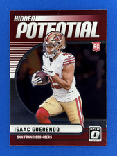 2024 Donruss Optic #16 Isaac Guerendo Hidden Potential Rookie RC 49ers