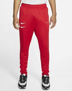 Nike Menâs 2XL XXL Swoosh Red/White Joggers Pants Trousers CJ4873-657 | eBay