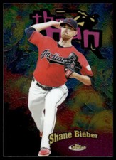 2020 Finest #FTM-23 Shane Bieber 1998 Finest The Man Cleveland Indians