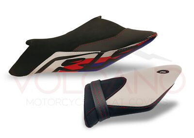 BMW S 1000 RR 2009-2012 Volcano SATTELBEZUG BLUE AND RED B061C\A\165 Antirutsch