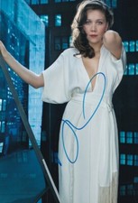 MAGGIE GYLLENHAAL signed autograph 20x30cm DARK KNIGHT in person autograph COA