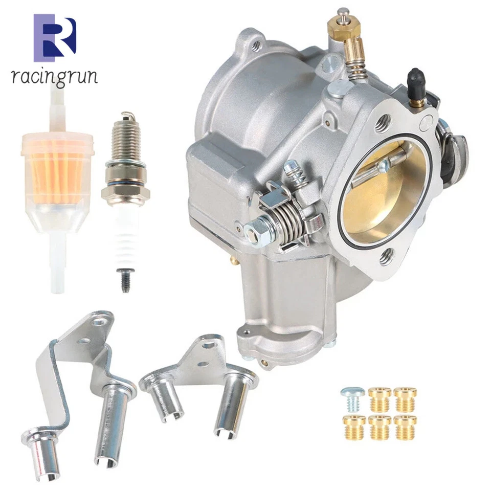 Carburetor for Harley-Davidson Wide Tour Super Glide Sportster Softail 11-0420 - Image 3 of 4