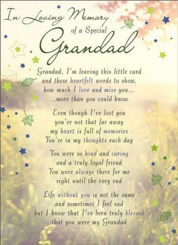 Memorial graveside card Mum Dad Sister remembrance plastic coated waterproof - Picture 9 of 35
