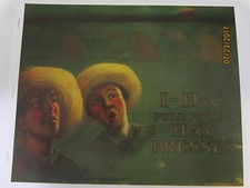 IHC Hay PressSales Catalog, hay press, gas engine Catalog