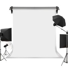 Kate 5ft×7ft Solid White Backdrop Portrait B...