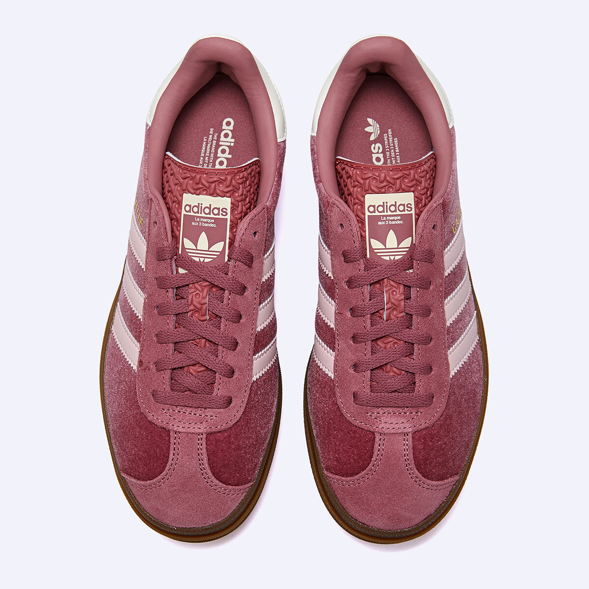 New Adidas Women's Gazelle Bold Shoes - Preloved Crimson