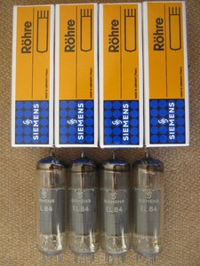 4x-EL84-6BQ5-power-tubes-SIEMENS-rx3-EL-84-1959
