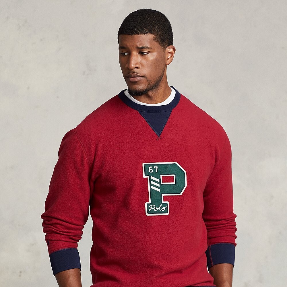 ★★POLO RALPH LAUREN★★ W RL Logo Fleece Sweatshirt Red WM $_12.JPG?set_id=880000500F