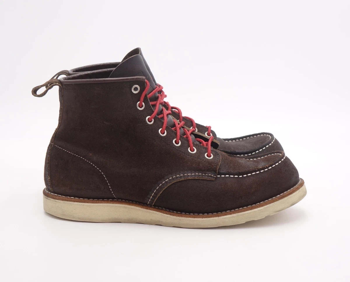 Vintage J.Crew x Red Wing Moc 6 Inch Boots Men s 11.5 Made In The